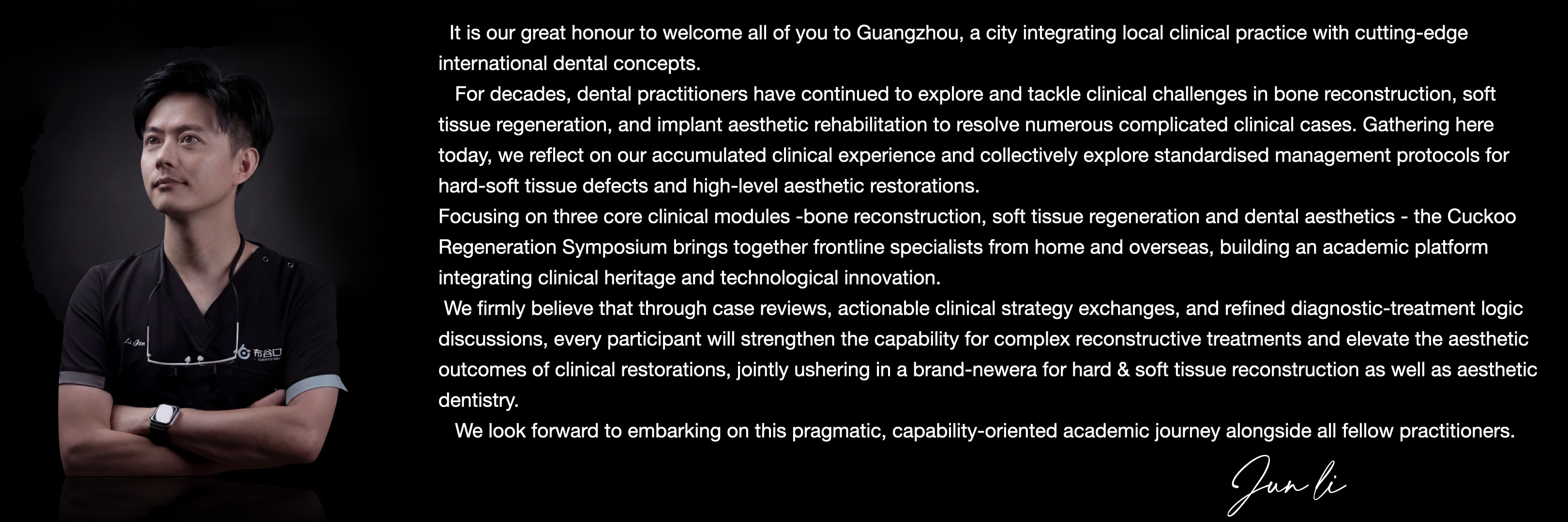 Welcome Jun Li